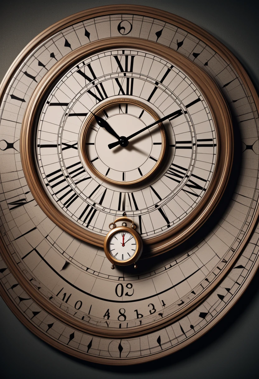 anything, but also everything, at the end of time, but the beginning of time. clocks!