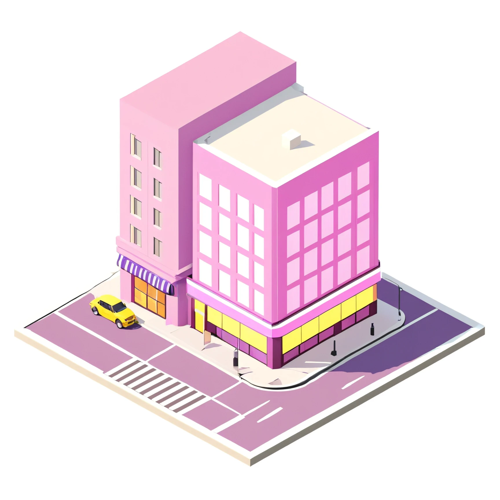 isty02 style. isometric <lora:isometric_isty02_style:1>
illustration
Art deco city street and evening, Purple background,
detailed, professional,  slick, 3d, unreal engine, render, ray tracing,
high quality, masterpiece, highres,