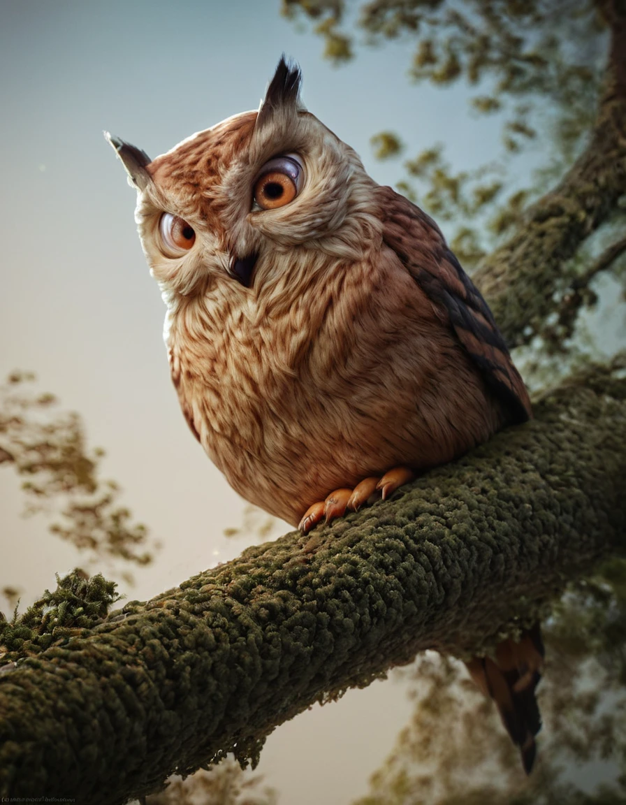 Cinematic Lighting score_9, score_8_up, score_7_up, detaillora, 1owl, sitting on a tree, night . Dramatic lighting, high contrast, detailed shadows, high-resolution, Close-Up score_9, score_8_up, score_7_up, detaillora, 1owl, sitting on a tree, night . Detailed macro perspective, highly detailed, high-resolution, intricate textures