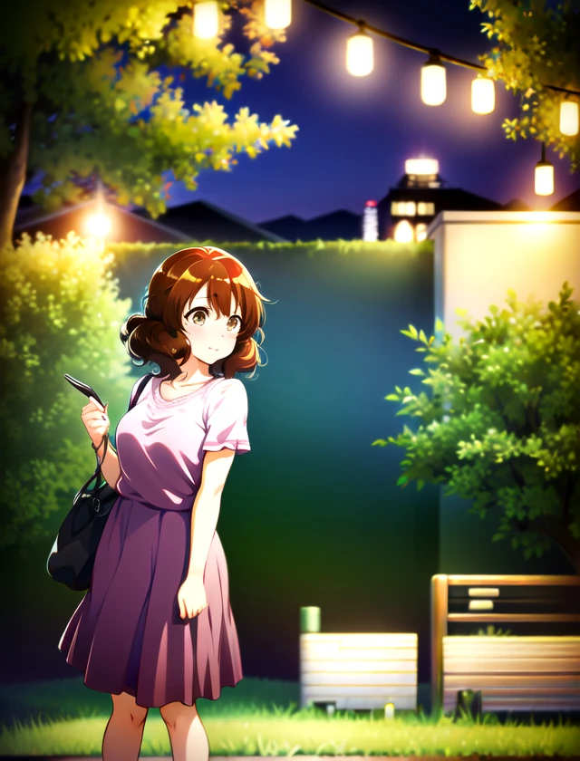 Kumiko Oumae, outside, standing <lora:Kumiko-Oumae:1>