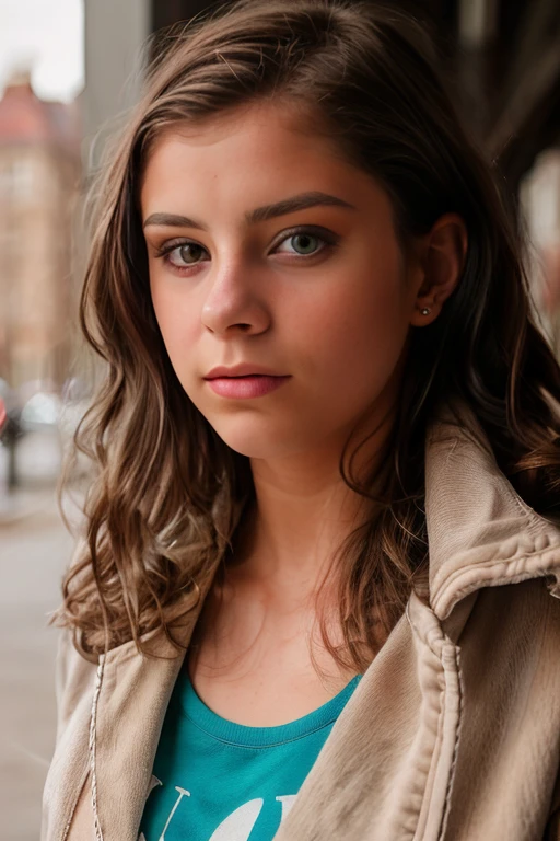 <lora:Zaneta:0.8> full color portrait of a young woman, wearing a jacket, light brown hair, natural light, RAW photo, subject, 8k uhd, dslr, soft lighting, high quality, film grain, Fujifilm XT3, Nikon D850