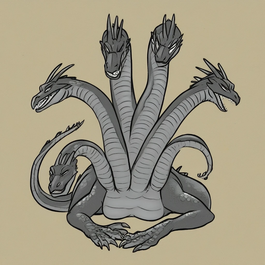 hydra, three-headed
