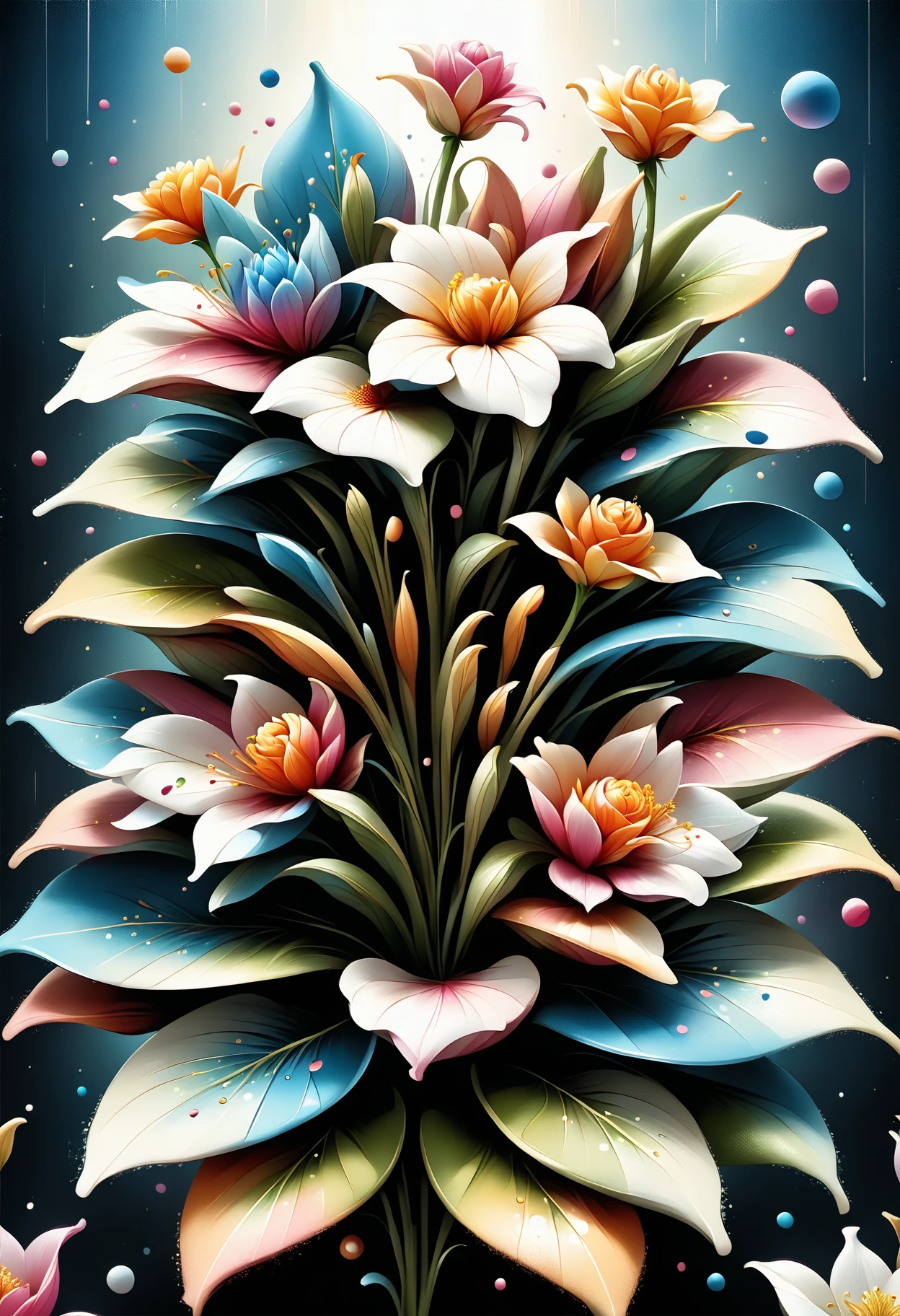 DonMFr4ctur3dD1ffXL , mosaic, joyful, pastel clothing (spring colors), flowers lilies, tulips, biblical figures moses, 0.3&&fields of wildflowers, soft, warm lighting ,score_9, score_8_up, score_7_up, score_6_up, score_5_up <lora:DonMFr4ctur3dD1ffXL-pony:1>