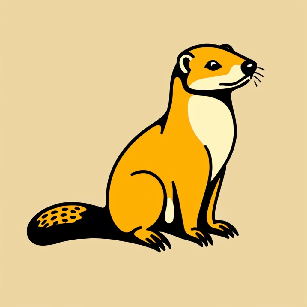 tcc_simple_illustration, stylized drawing of a mongoose
<lora:Simple_Bold_Illustration:1.1>