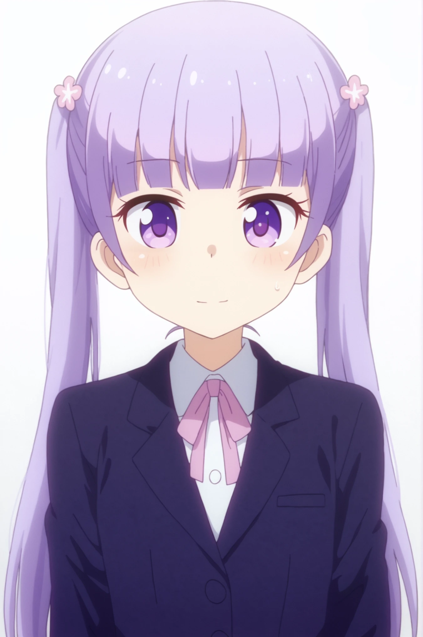 <lora:Aoba_Suzukaze:0.7> Aoba Suzukaze, jacket, upper body, white background <lora:sdxl_lightning_4step_lora:1>