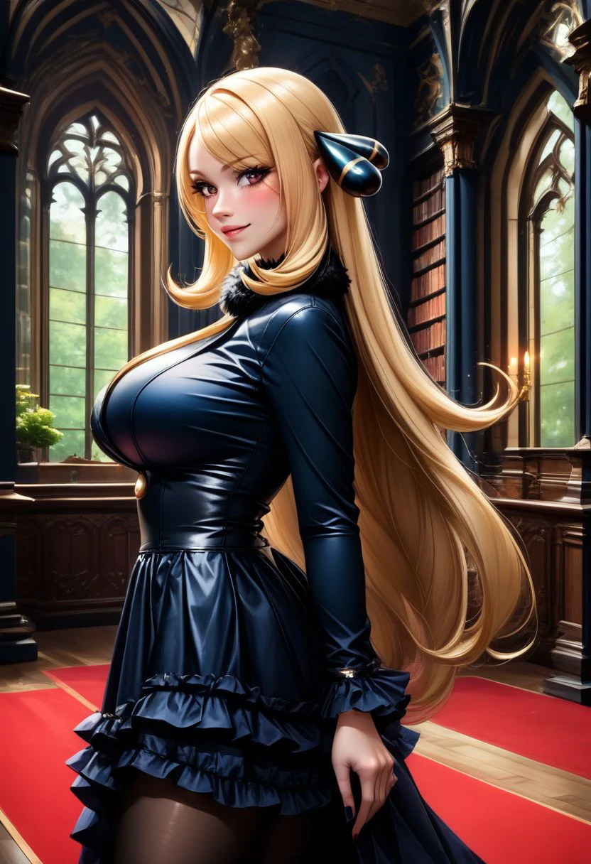 Dark Academia (Interior Space) [SDXL & Pony]