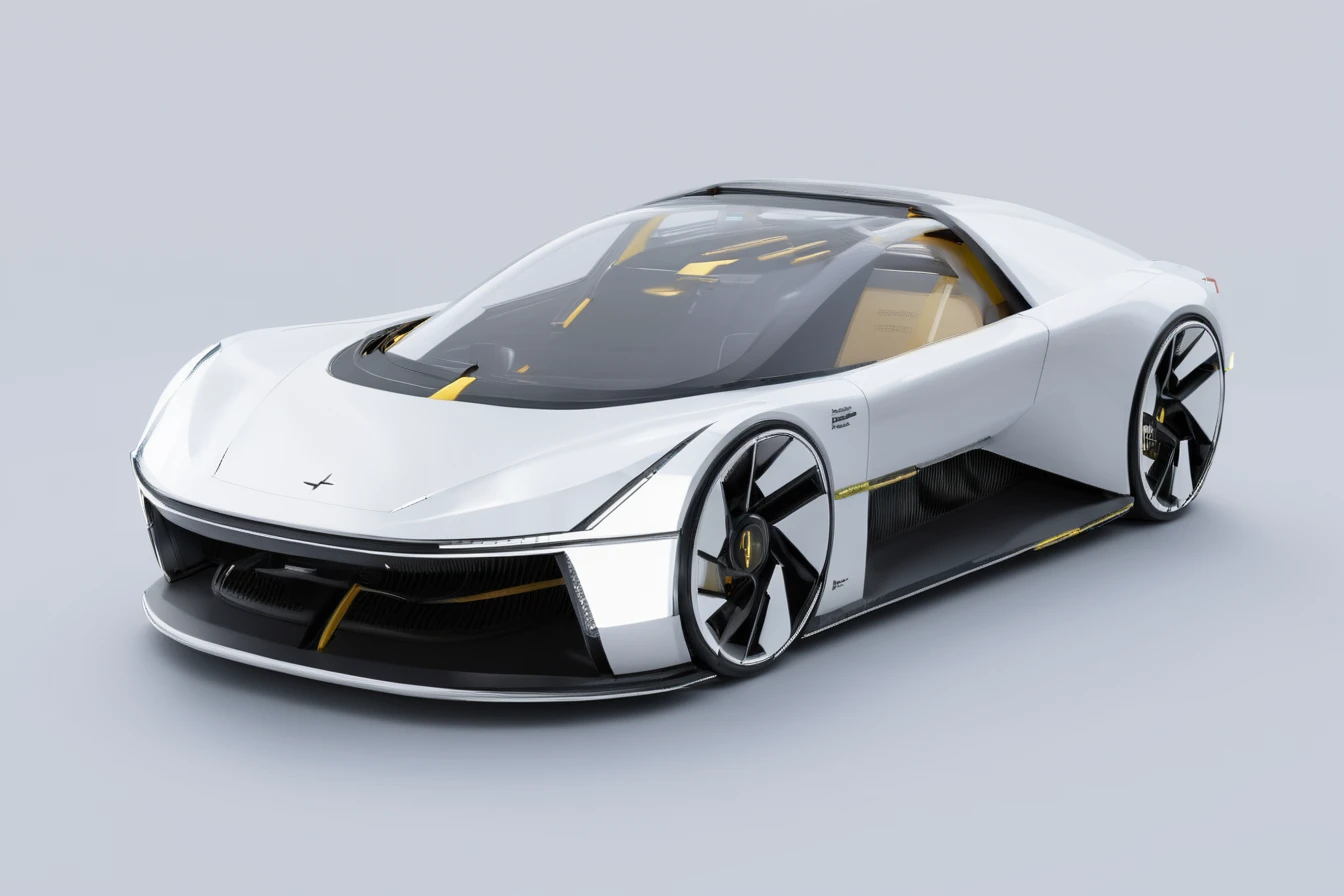 (best quality, masterpiece :1.2),polestar design style,concept UFO,future,2D rendering,finely detailed,4k,studio lighting,octane render,product design,<lora:polestar_design_style_v1-000016:1>,