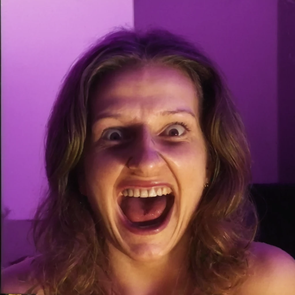 girl, evil laugh, vhslora