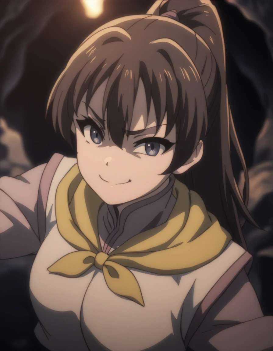 score_9, score_8_up, score_7_up, <lora:fighter-gs-ponyxl-000015:1> gsfghtr, neckerchief,
1girl, smug, raised eyebrows, cave, dim lighting