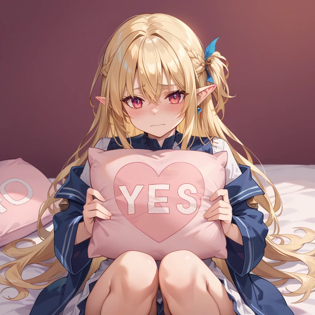 core_9, score_8_up, score_7_up, best quality, masterpiece, source_anime zPDXL2 BREAK, blush, embarrassed ,troll
yes, yes-pillow, yes-no pillow heart, pink pillow, pillow<lora:yes-no_pillow:1>