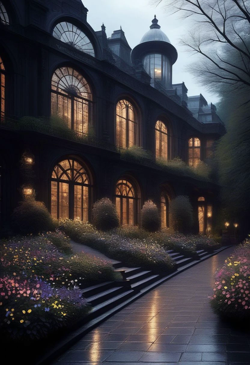 Dark Academia (Interior Space) [SDXL & Pony]