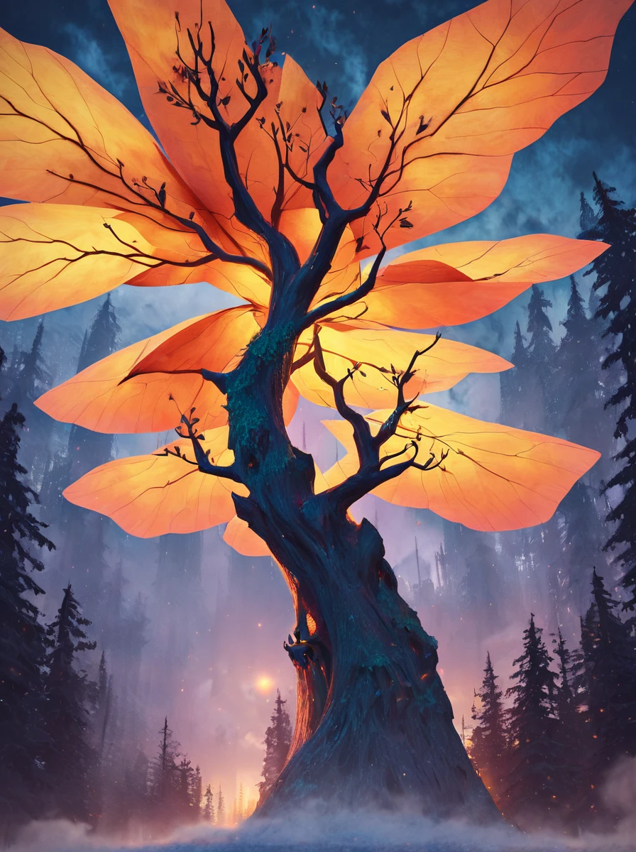 score_9, score_8_up, score_7_up, PDXL, <lora:nightkaodiilandscapemix:1>, (((no-vae))),
(masterpiece:1.2, best quality), (ultra-detailed), professional (landscape painting) of (a dark, gloomy, scary forest), (tall, twisted trees with bare, gnarled branches), (heavy fog, mist), deep, dark green leaves coated in a thick layer of frost, Howling wind, (dark nightmare style), deep, dark, (dark lighting)
(illustration), (ultra highres), (delicate illustration), (hyper-detailed), (super detail:1.3), professional lighting, cinematic lighting