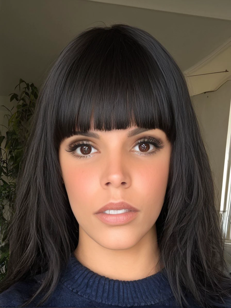 photo, realistic, irl, score_9, score_8_up, score_7_up, score_6_up, source_photo, rating_safe, shym 1girl, 24 years old, mid body portrait, dark skin, black girl, straight hair, long hair, bangs, perfecteyes, dark eyes, looking at viewer, parted lips, blushed, aroused BREAK wearing wool pullover BREAK Nature Sanctuary
<lora:Shym_for_everClearPony:0.6> <lora:shym:0.35>