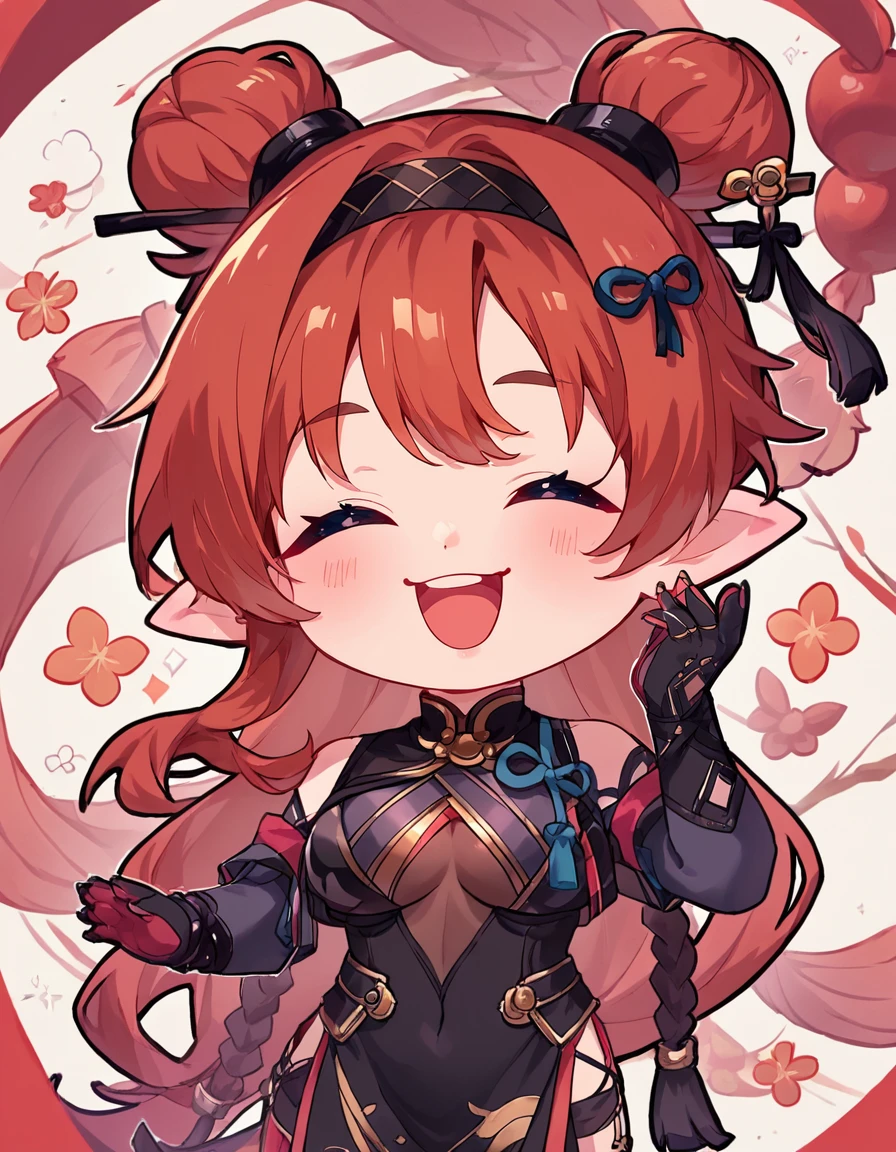 score_9, score_8_up, score_7_up,
source_anime, y1nl1n, official_costume,solo,
(((chibi))),happy,cute,laughing,
east asian architecture background,
<lora:yinlin:0.8>