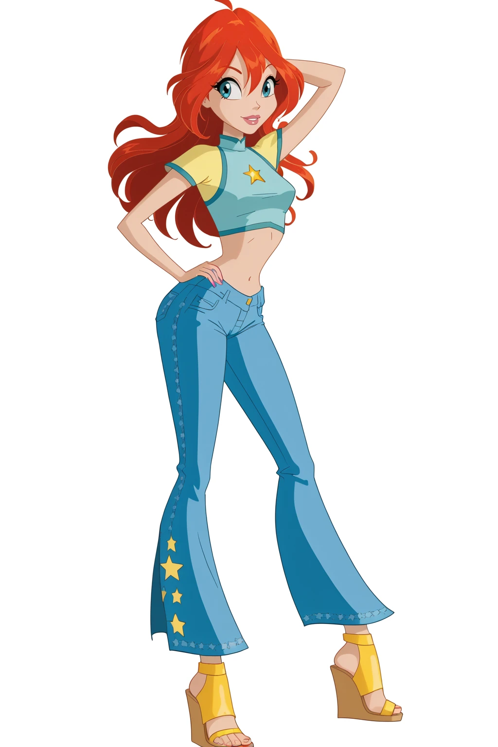 [Character] Bloom (Winx) | 4 outfits Bloom v1