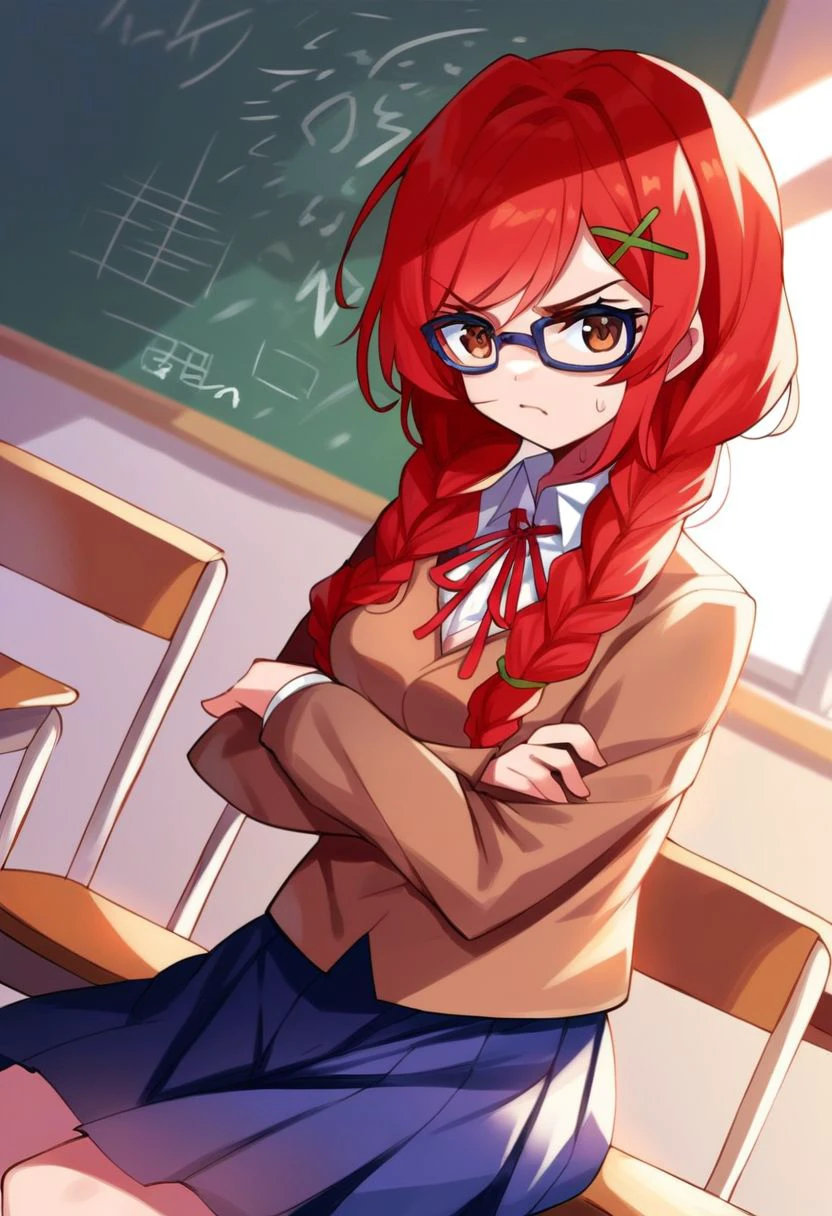 Amy (DDLC/Doki Doki LIterature Club) | SDXL Lora v1.0