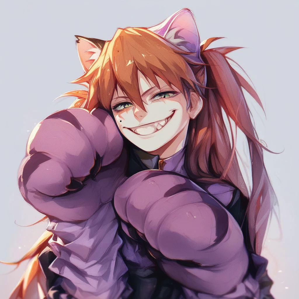 c3sh1re_catgirl, c3sh1re_grin, souryuu_asuka_langley, score_9, score_8, score_7, score_6, absurdres