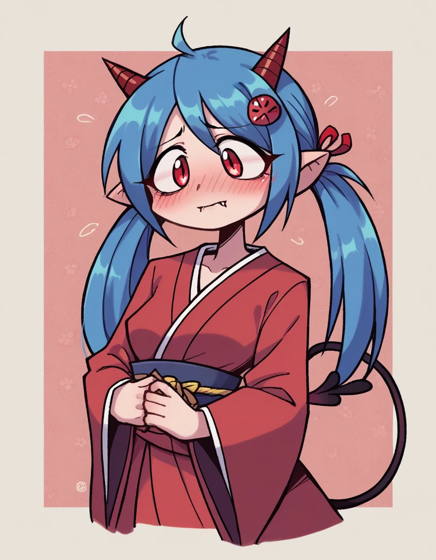 zPDXL, score_9, score_8_up, score_7_up, source_anime,
1girl, solo, shy, blush, (fetal position), geisha wearing a stunning hikizuri kimono with trailing hem and elaborate embroidery, adorned with motifs of nature and folklore, elaborate red beni lipstick, ornate kanzashi hairpins with lacquer and precious metals, adorned with seasonal flowers and symbolic motifs, <lora:Nullantwins:0.8> Zhuu, blue hair, red eyes, pointy ears, fangs, large fangs, red horns, demon tail, small breasts, (double bun, twintails),,
<lora:valbun_v2:0.8> valbun,