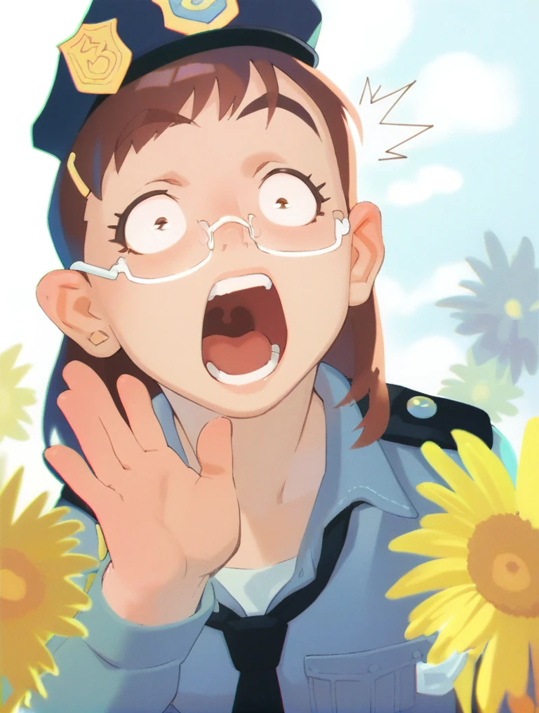 the police woman is surprised
score_8_up <lora:Chokotto Sister:1>