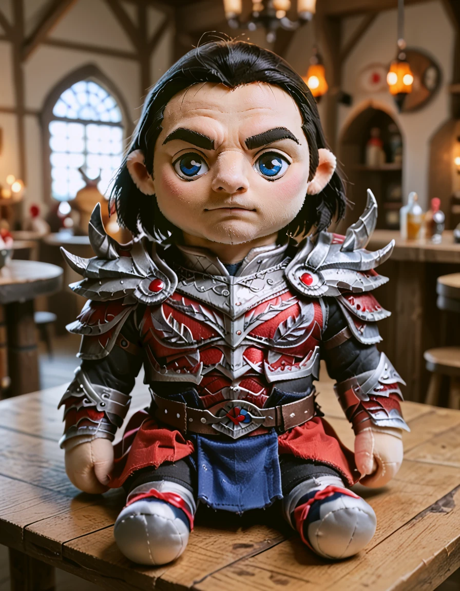 score_9, score_8_up, score_7_up,
1boy,solo,
muscular, wearing black and red da3dric armor,
inside medieval tavern,
<lora:daedric:0.6>
<lora:woafu_plushify_pony:0.8>((plushify, character stuffed toy, chibi))