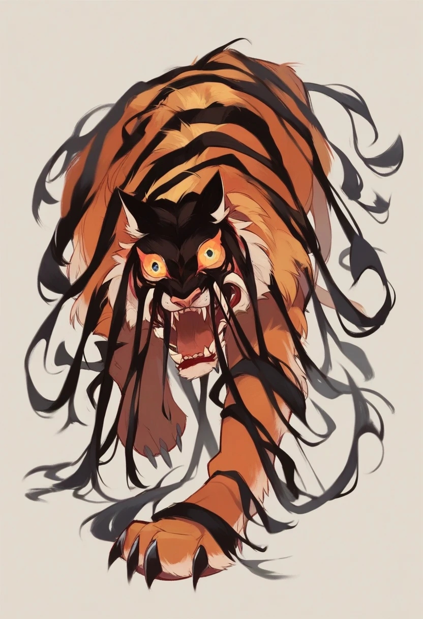 <lora:Dream_Tiger_for_Pony:1> dream tiger, score_9, score_8_up, score_7_up, score_6_up, score_5_up, score_4_up, hd, (ultra hd quality details), 8K, 2d illustration