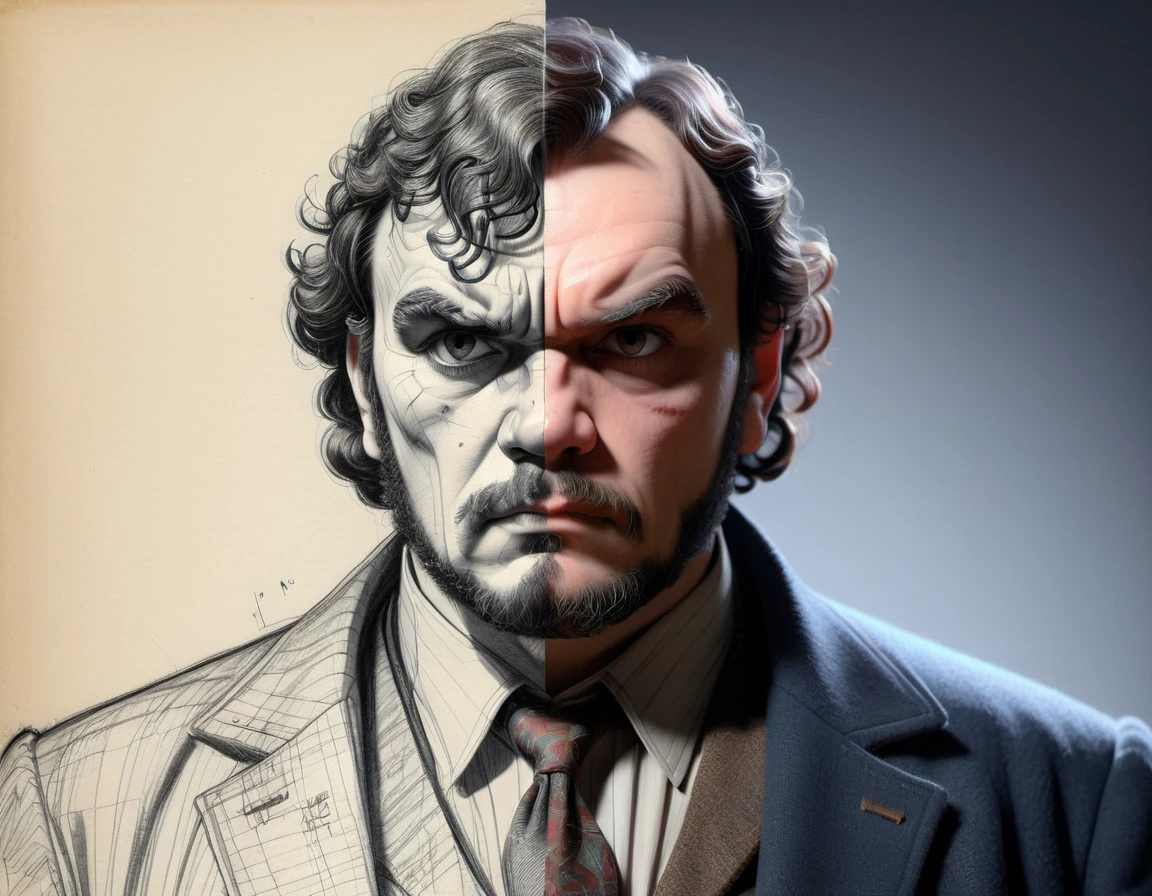 SketchSplit, Young John Rhys-Davies