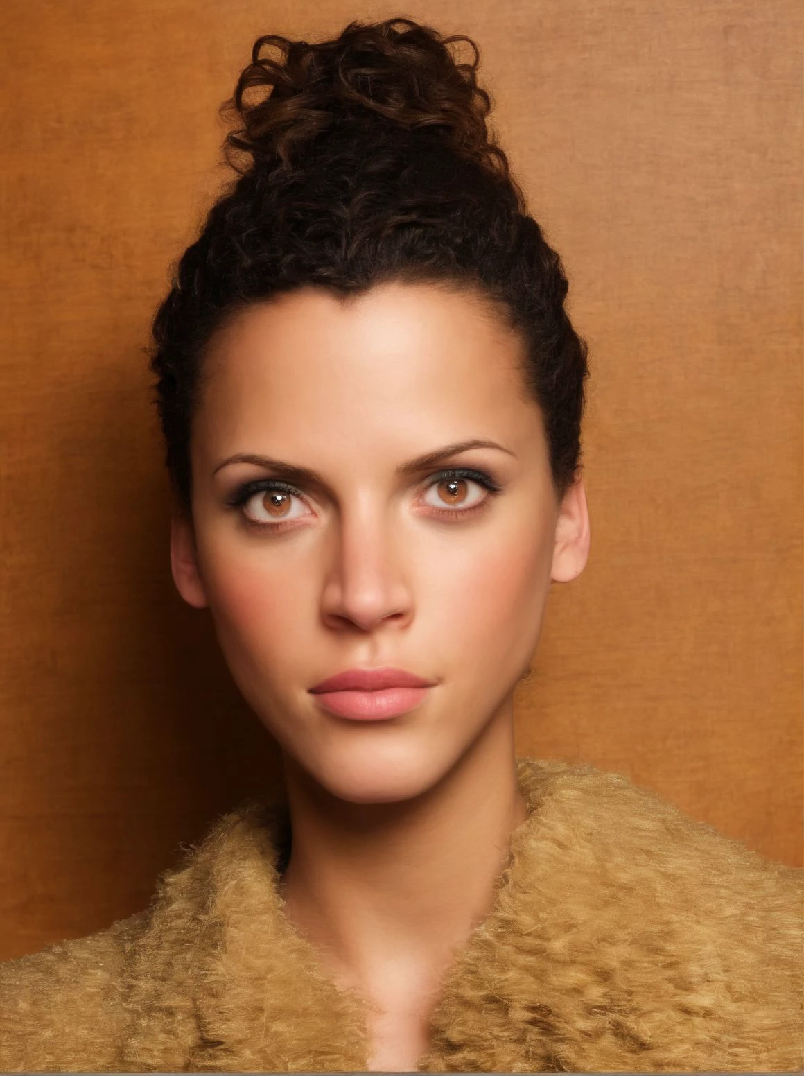 photo, realistic, irl, score_9, score_8_up, score_7_up, score_6_up, source_photo, rating_safe, noemieLenoir 1girl, 24 years old, face portrait, dark skin, perfect eyes, brown eyes, dark hair, pixie hair, eye contact, astonished, blushed, aroused BREAK wearing wool dress BREAK Oracle's Chamber
<lora:noemieLenoir:0.35> <lora:Noemie_Lenoir_for_everClearPony:0.6>