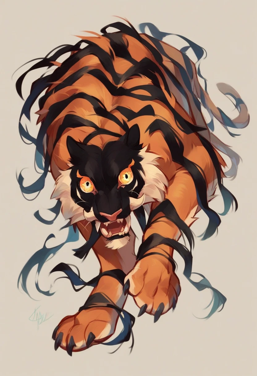 <lora:Dream_Tiger_for_Pony:1> dream tiger, dynamic angle, score_9, score_8_up, score_7_up, score_6_up, score_5_up, score_4_up, hd, (ultra hd quality details), 8K, 2d illustration
