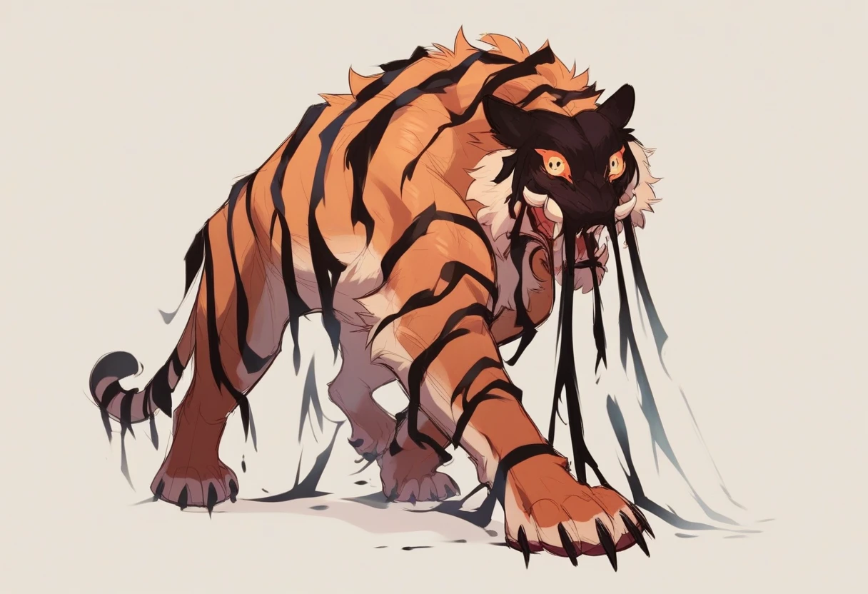 <lora:Dream_Tiger_for_Pony:1> dream tiger, score_9, score_8_up, score_7_up, score_6_up, score_5_up, score_4_up, hd, (ultra hd quality details), 8K, 2d illustration