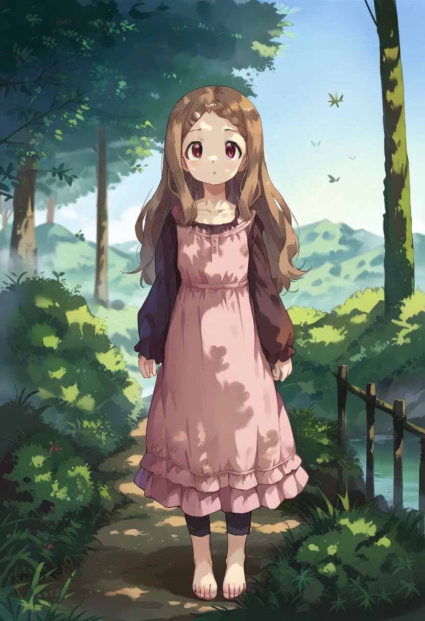 score_9, score_8_up, score_7_up, source_anime, 
aobakokona, :d, outdoors, long sleeves, collarbone, full body, day, dress, standing, skirt