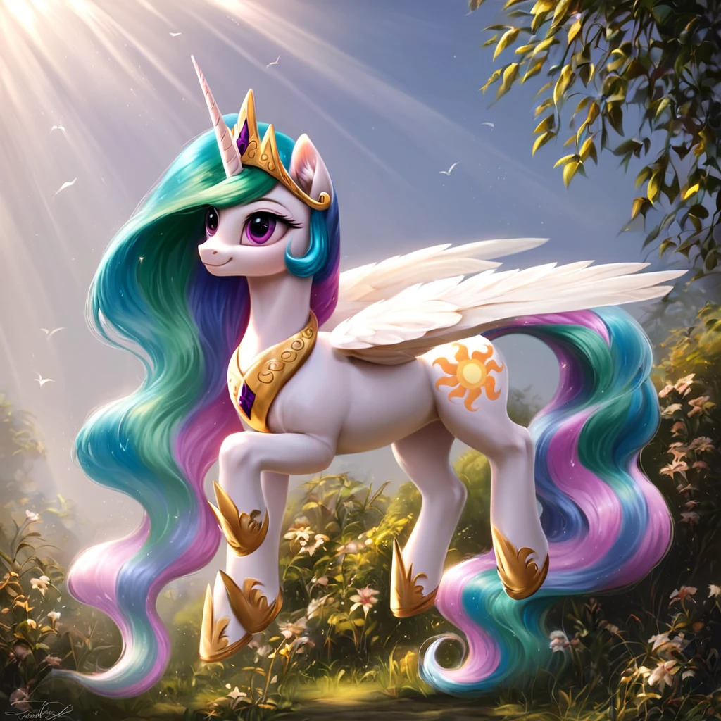 <lora:Pony_MLP_v1.5:1>,princess celestia,<lora:1dk:1>,huge filesize,score_9,score_8_up,score_7_up,score_6_up,score_5_up,score_4_up,rating_safe,((cute, little, furry pony, fur)),(high quality, detailed, beautiful),bright and adorable face,beautiful detailed eyes,tiara,sunlight,realistic,outstanding,shading,detailed soft lighting,ear fluff,vintage film photography,it's flying,4k,full body,