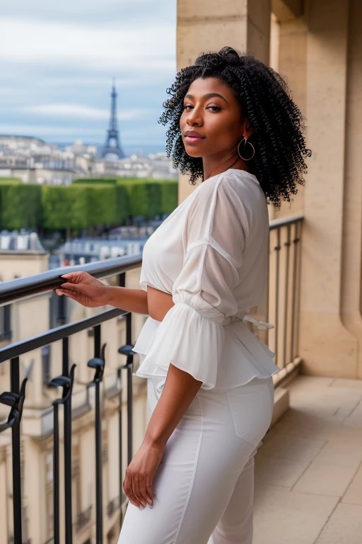 DEN_nicole_kitt,
(standing on a balcony wearing an (elegant outfit:1.3), Paris scene, Eifel tower, balcony railing, balcony, City scape, scenic:1.2),
bokeh, f1.4, 40mm, photorealistic, raw, 8k, textured skin, skin pores, intricate details <lora:epi_noiseoffset2:1>, epiCRealism <lora:ClothingAdjuster3:-1>