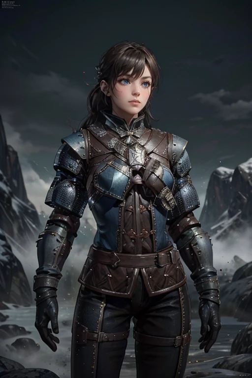 <lora:HXarmour_077:0.8>,mountain,Battle pose,, hxarmour,1girl,(dark blue armour:1.3),, ultra-detailed,extremely delicate and beautiful,(by exquisite colors block),masterpiece,best quality,unreal engine 5 rendering,movie light,movie lens,movie special effects,detailed details,HDR,UHD,8K,CG wallpaper,