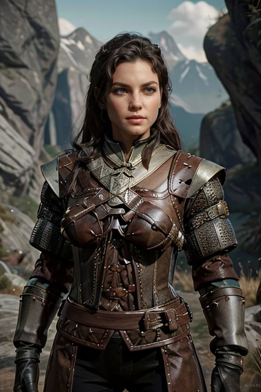 <lora:HXarmour_077:0.7>,mountain,royal pose,, hxarmour,1girl,(brown armour:1.3),, ultra-detailed,extremely delicate and beautiful,(by exquisite colors block),masterpiece,best quality,unreal engine 5 rendering,movie light,movie lens,movie special effects,detailed details,HDR,UHD,8K,CG wallpaper,