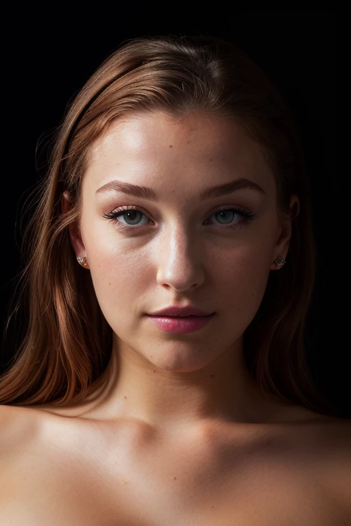 DEN_nora_rivers,
((headshot:1.1) portrait on a plain black background, (headshot:1.2), face focus, intricate (beautiful eyes:1.2), (wide open eyes:1.1), Big eyes,  clean photo, circle lighting, high contrast:1.2),
bokeh, f1.4, 40mm, photorealistic, raw, 8k, textured skin, skin pores, intricate details  <lora:epi_noiseoffset2:1>, epiCRealism