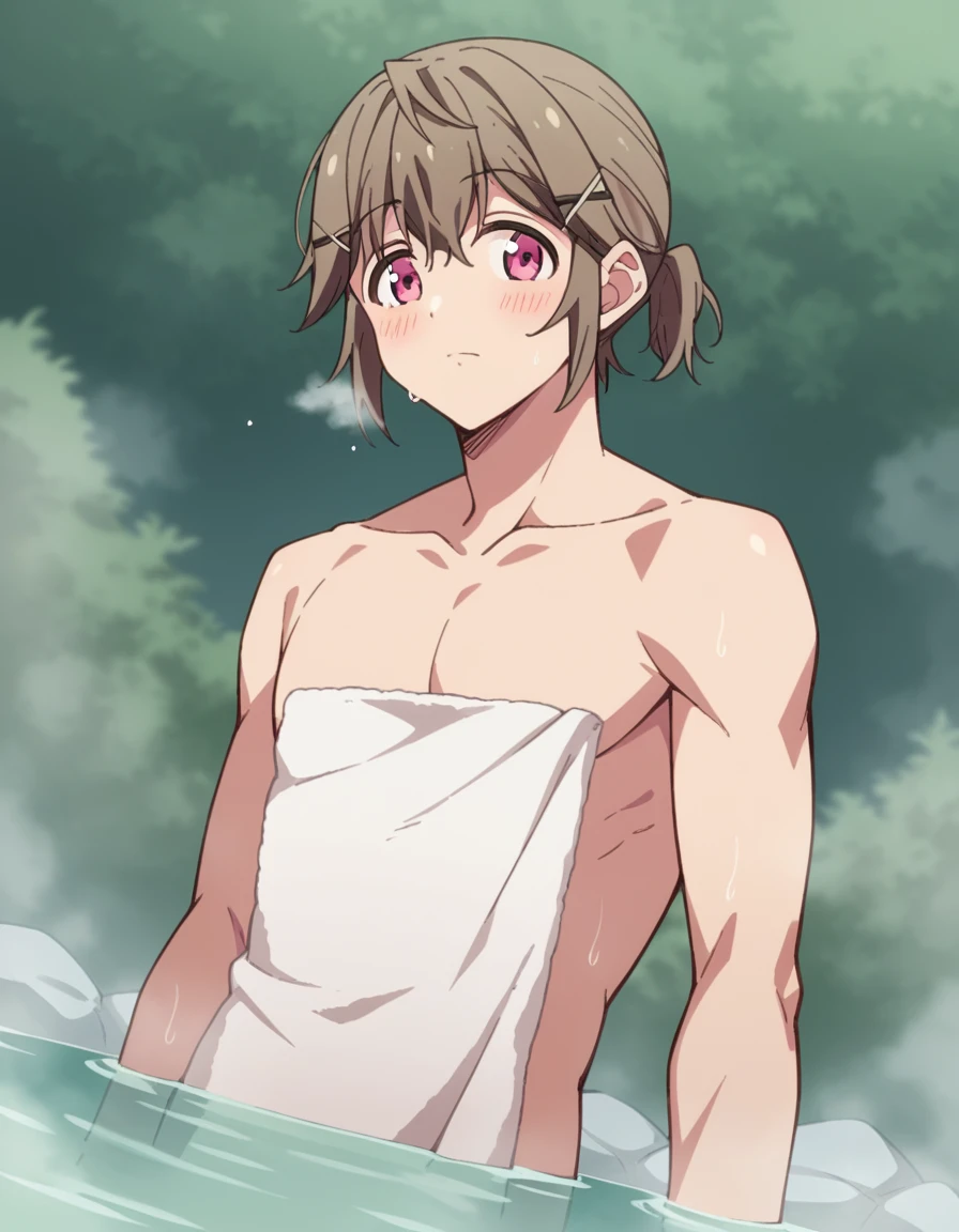 kazuma satou, short hair, brown hair, green eyes, high quality, score_9, score_8_up, score_7_up, amazing quality, best aesthetic, intricate details, masterpiece, best quality, 1male, solo, male_focus, feeling shy, fully naked, frontal, inside a lake in a forest,night, moonlight, a bit wet, full body, male genitals, small-size soft penis, handsome, detailed face, eyes and hands without errors, anime style, high detail, unity 8k wallpaper, high resolution, detailed high quality background, pene pequeño, detalle nítido, extremadamente detallado, Intrincado, Alta resolución, standing, skinny fit, legs visible