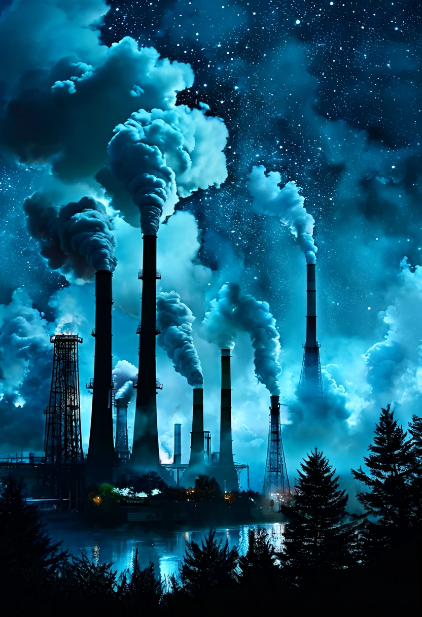 Dreamlike Visions, smokestacks