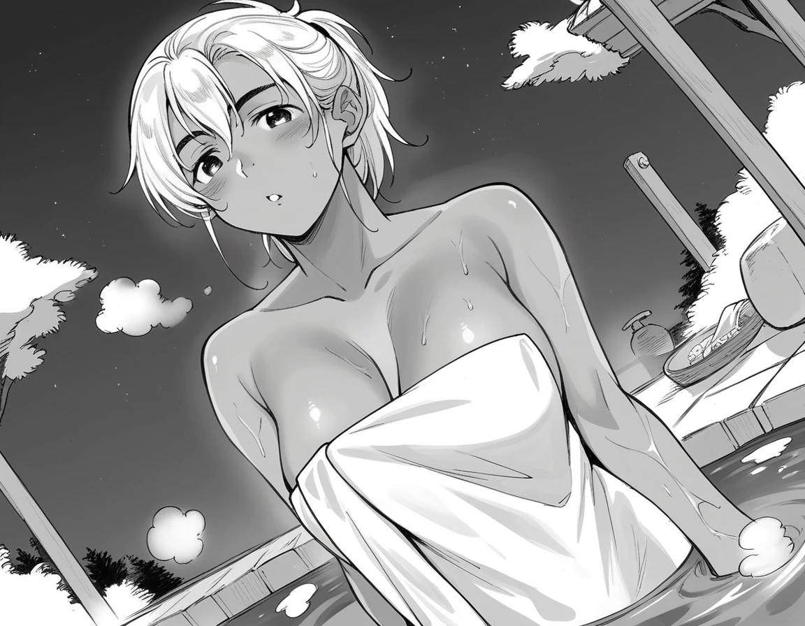 NSFW,(super fine illustration,8k cg wallpaper,highest quality,very detailed,ultra high resolution,best aesthetics,anime colored),(cowboy shot,From front),1girl,IdolMaster,(((anastasia)), (15yo,beautiful girl,cute girl),(beautiful blue eyes),(beautiful silver hair), (((extra short hair))),((((mullet hairstyle)))),(wet hair), (wet skin),(dark skin:1.3),(((nude))),(slender),(midium breasts), ((pubic silver hair:1.3)),(bsp, pussy juice dripping,pussy, pussy slip,no makeup, sweaty body),(gray foodie),(open clothes),,(no bra),(no panty), ((spread legs)),(((open pussy:1.3))),(summer beach side),(parasol),((optician)),(open mouths), (a big smile), ((out tongue)), (((one eye closed))), (feel good), (((sex,cowgirl,pov))), (bouncing breasts), (semen, cum on body:1.4),