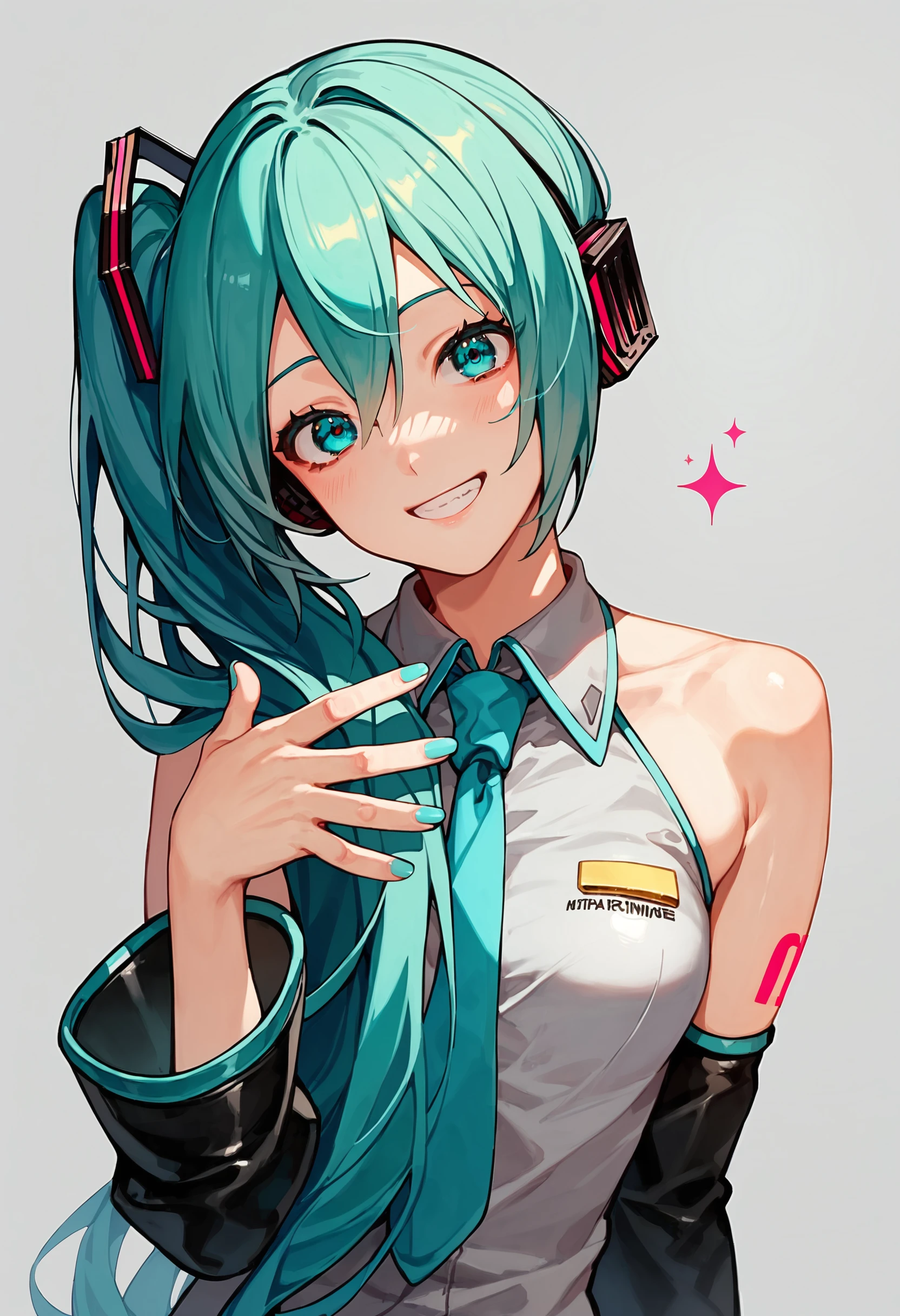 score_9_up score_8_up score_7_up, 1girl, side ponytail long hair, smile, simple background, hatsune miku
<lora:sidetail_miku_noodle_stopper_2:0.8>