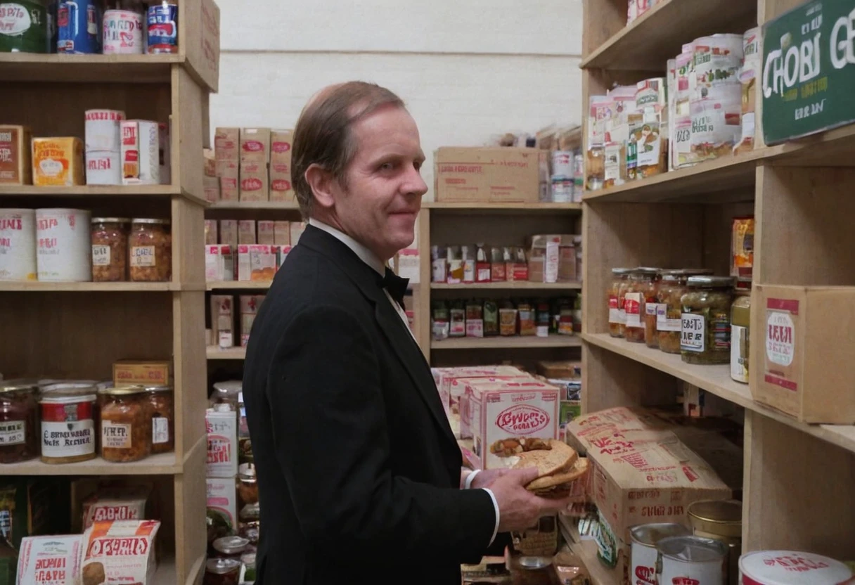 CineShining, Overlook Hotel, pantry, Delbert Grady