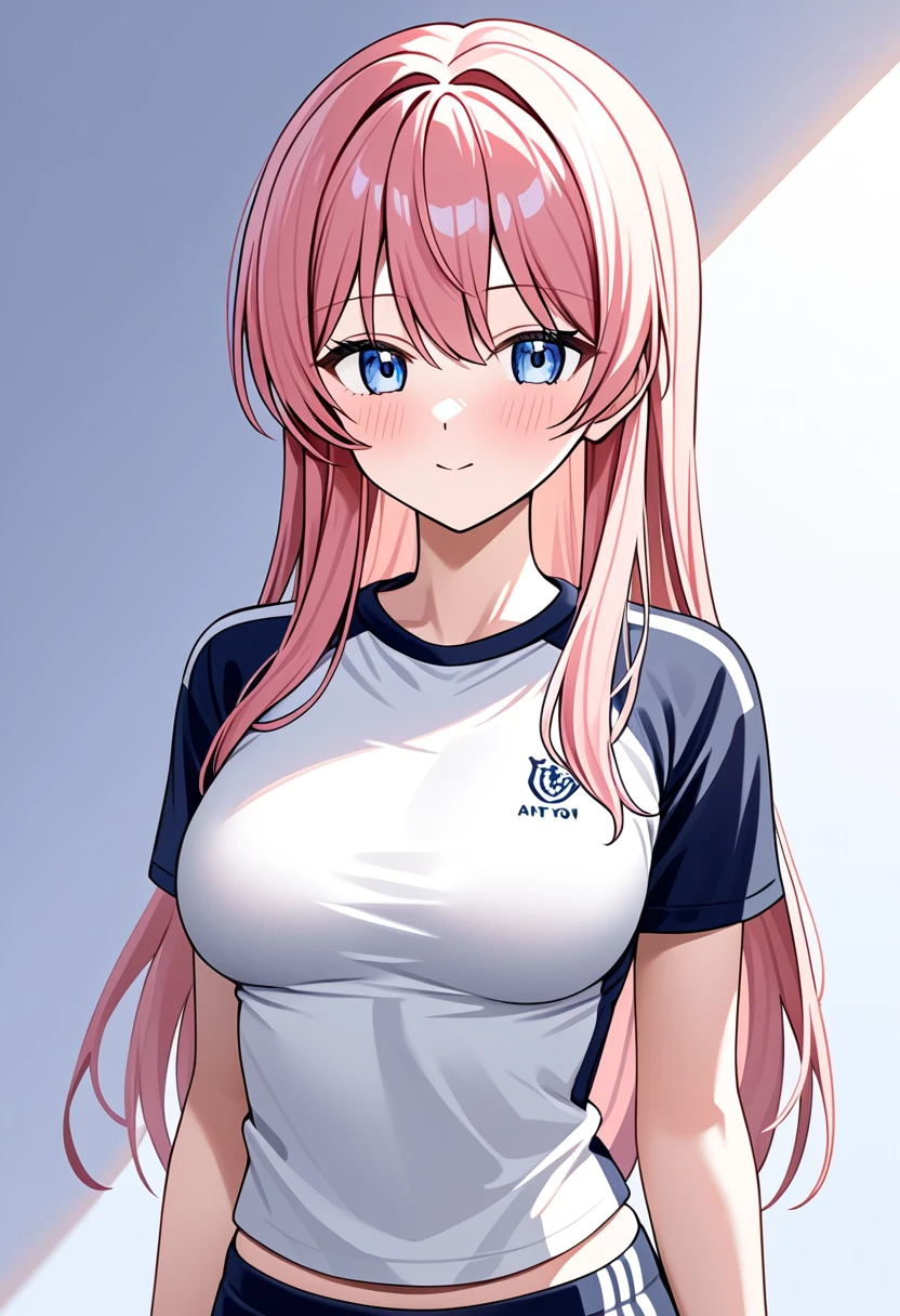 1girl, solo, 1 chihaya anon, sportswear, front body, upper body,