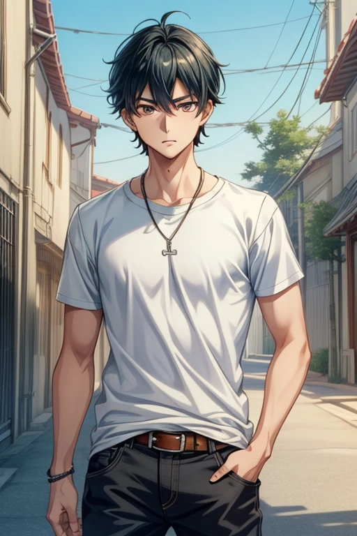 (((best quality, masterpiece, ultra-detailed))),((Japanese anime style, perfect anime quality, extremely detailed CG)),1boy,slim Asian boy,27-years-old male,solo,male focus,<lora:pcm_sd15_normalcfg_16step:1>,<lora:add_detail 3:0.5>,random casual outfit,