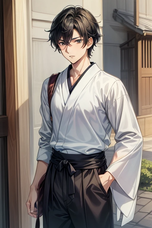 (((best quality,masterpiece,ultra-detailed))),((Japanese anime style, perfect anime quality, extremely detailed CG)),1boy,slim Asian boy,27-years-old male,solo,male focus,<lora:pcm_sd15_normalcfg_16step:1>,<lora:add_detail 3:0.5>,random casual outfit,