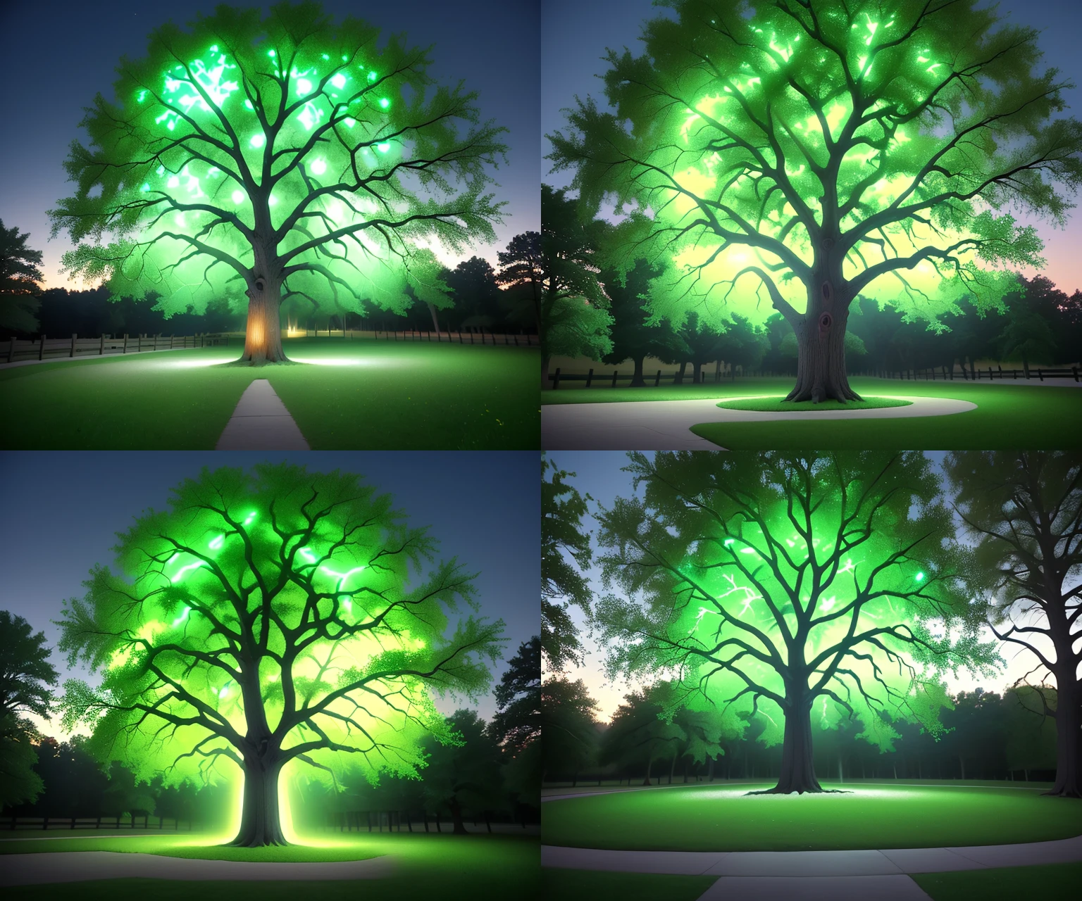 RadientLuminara - Beings and Objects of Light, Glowing subjects, Vivid lightshift