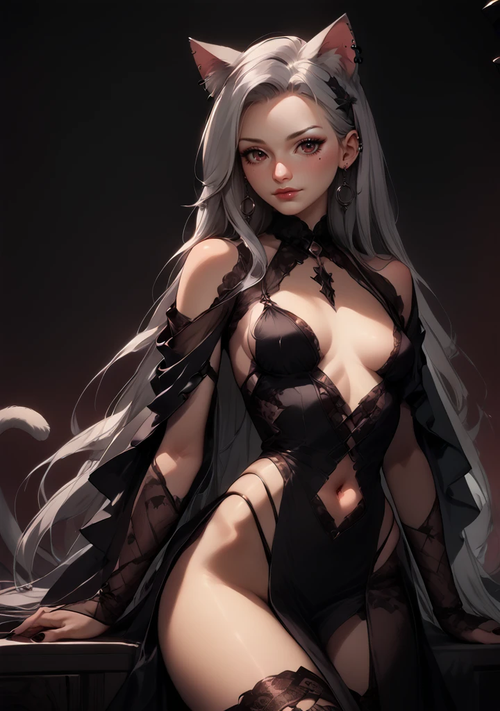 cat girl,evening gown,petite,grey hair,very long hair,small_breasts,
<lora:Cat_Girls_PonyXL:0.8> Cat girl <lora:enhancerV4-pony1> 1girl, girl, <lora:Highleg_Panties_-_PonyXL:1> Highleg Panties, <lora:RengaComicPony:0.8> <lora:gg3:0.8> Goth girl, Goth girl 1girl, score_9,score_8_up,score_7_up,highres, masterpiece,