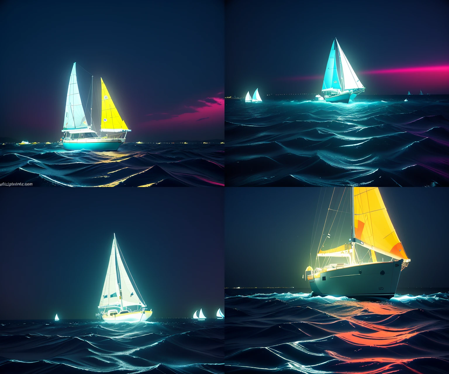 RadientLuminara - Beings and Objects of Light, Glowing subjects, Vivid lightshift