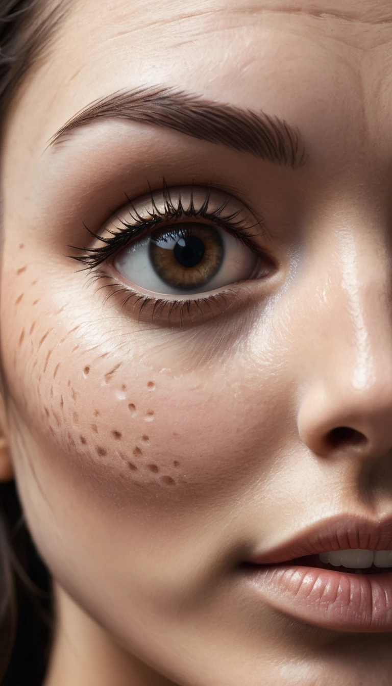 close-up of a woman, embedding:skindetailpxl