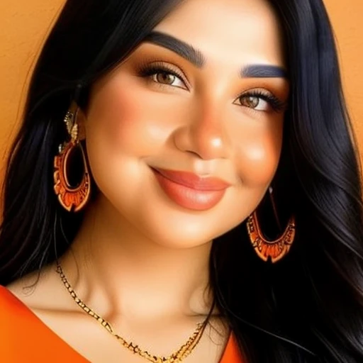 Digital Painting, 8k, There is a woman who is standing in a room with a cell phone, Woman from Cuba, Marischa Becker, lorena avarez, beautiful mexican woman, Kaitlyn Michelle Siragusa, Alanis Guillén