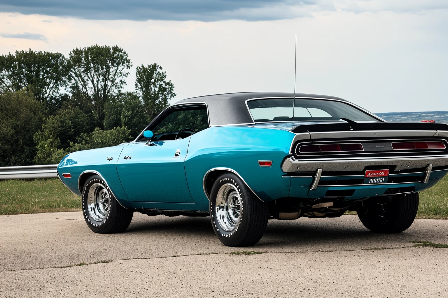 dodgechallenger1970, ground vehicle, car, vehicle focus, no humans, high detail photography, sharp focus