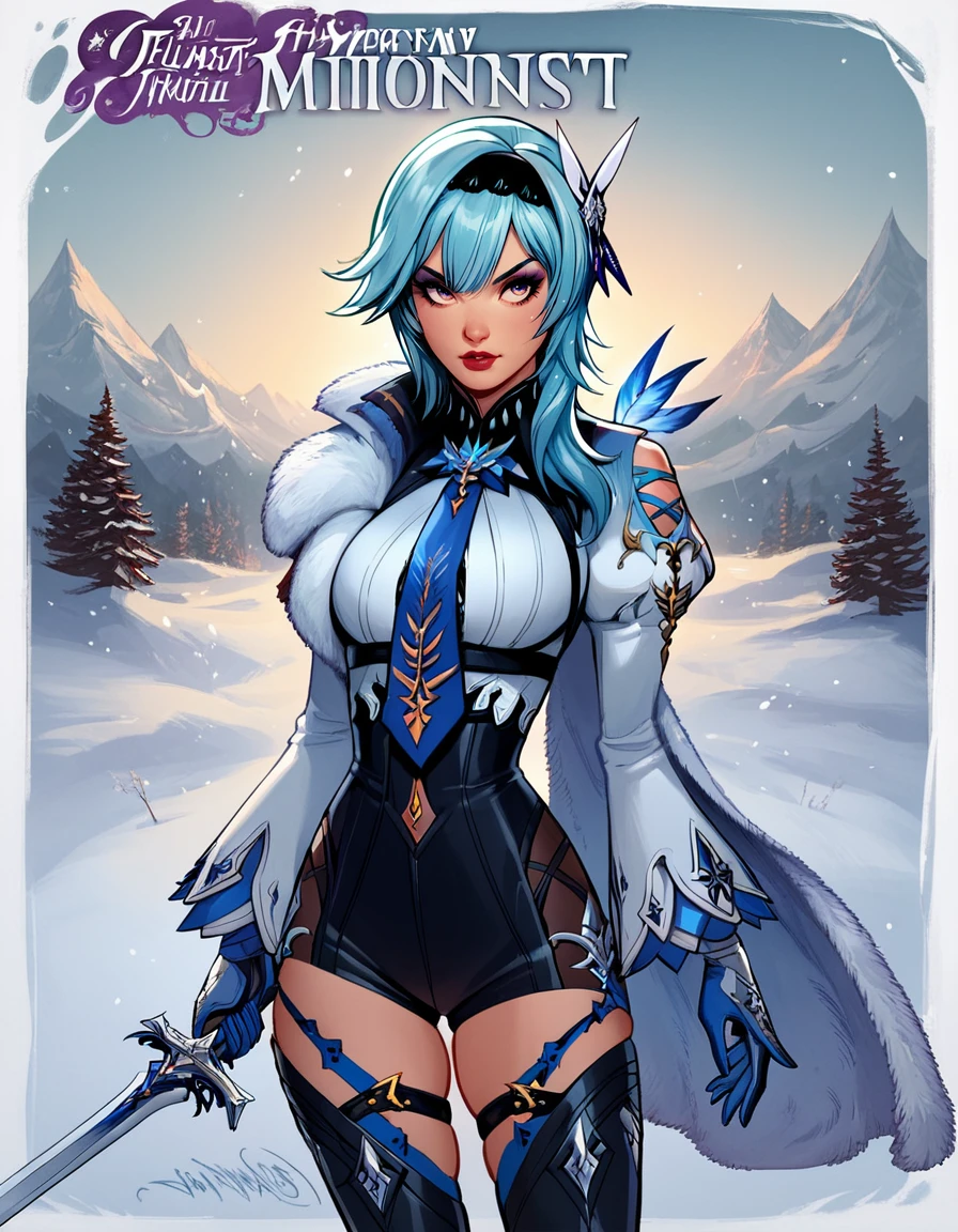 score_9, score_8_up, score_7_up,
rating_safe,
eula, 1girl, 
paizuri, holding planted sword,
comic book cover, promotionnal poster,
snow, snowy mountains,
fantasy background,
c4mpbell
 <lora:scott_campbell:0.9>